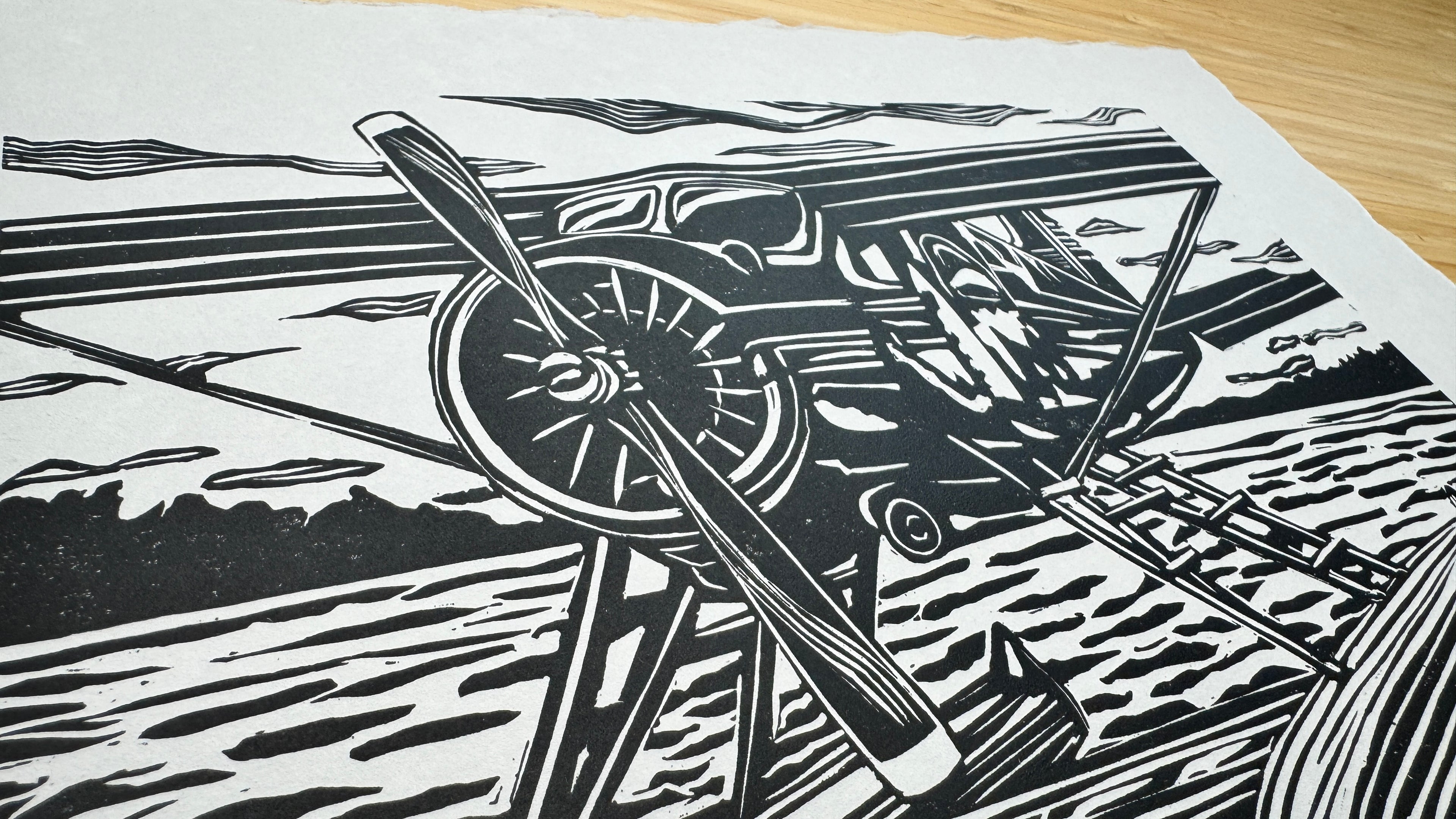 Beaver on Floats - Print