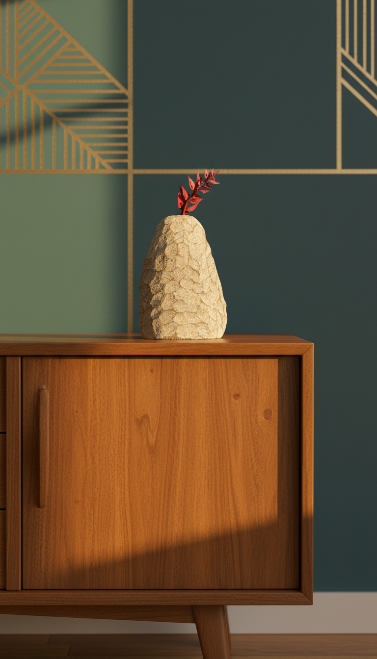 Naguri - Sculptural Stone Vase